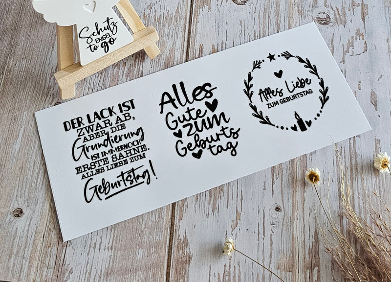 Rub On Randlos Geburtstag