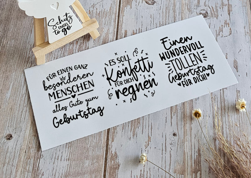 Rub On Randlos Geburtstag