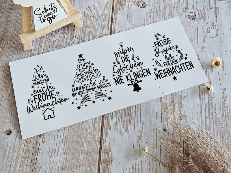 Rub On Randlos Wir wünschen euch frohe Weihnacht