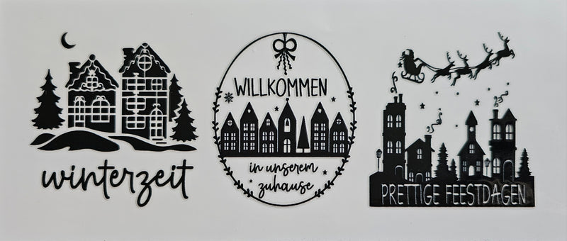 Rub On Randlos Winterzeit