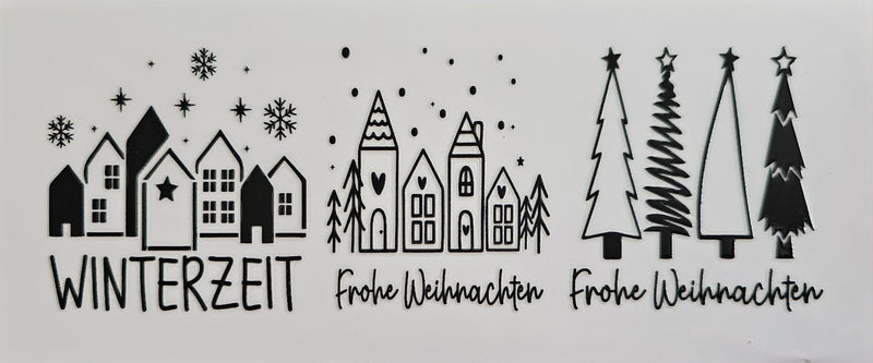 Rub On Randlos Winterzeit