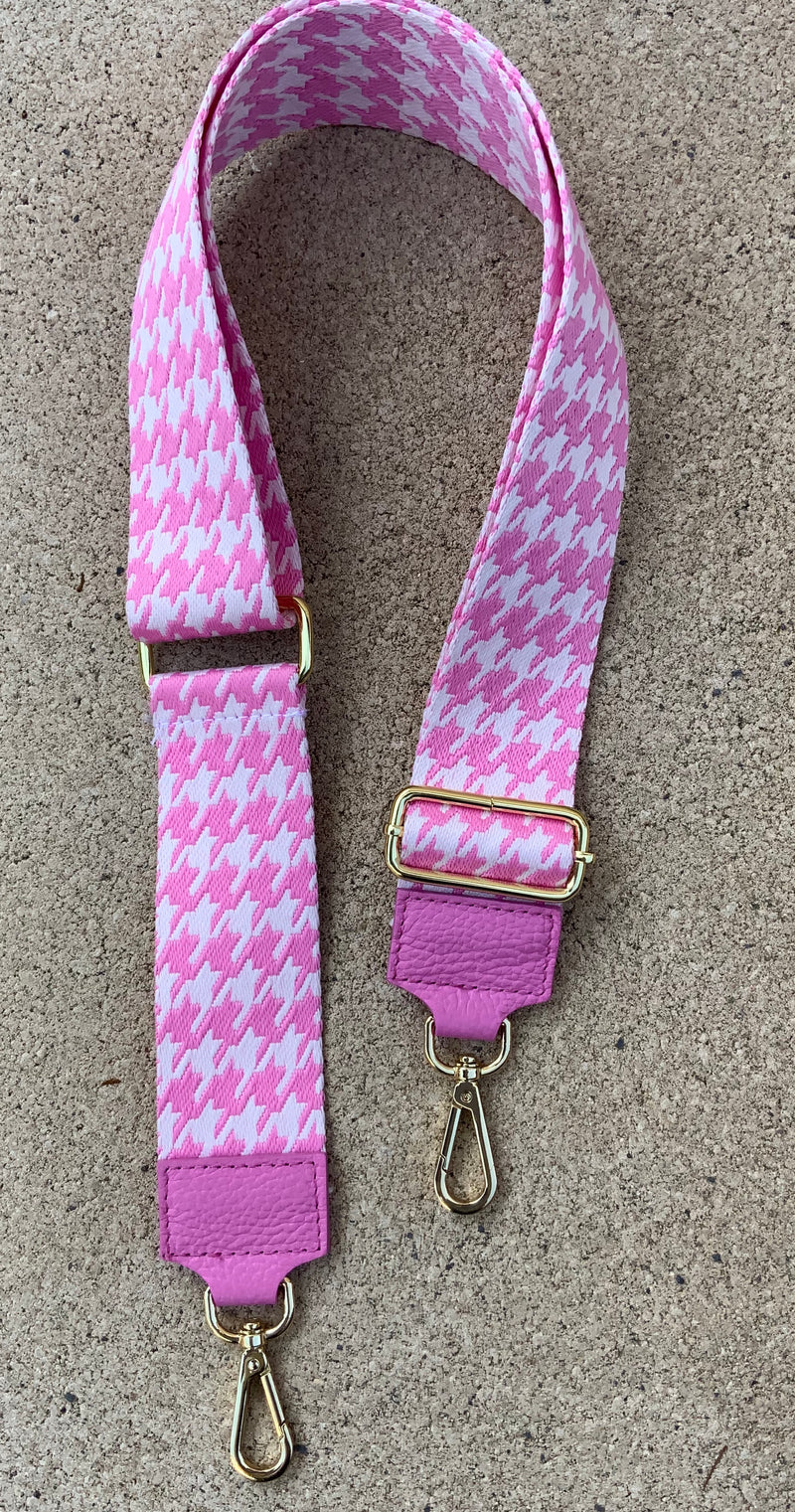Bag strap white/pink
