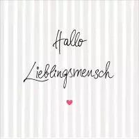 Hallo Lieblingsmensch