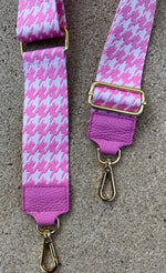 Bag strap white/pink