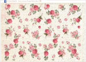 Tissue paper roses La Tiendita