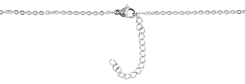 Accent stainless steel chain
