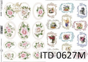 Delicate roses