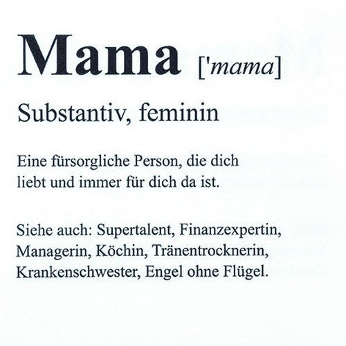 Definition von Mama