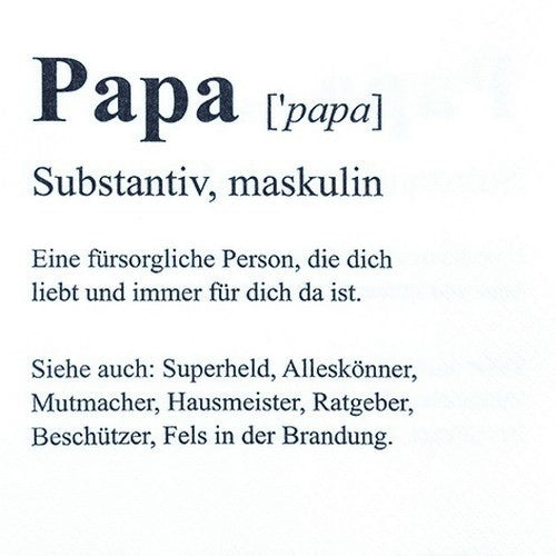 Definition von Papa