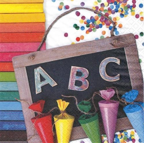 ABC 123 - colorido comienzo de clases