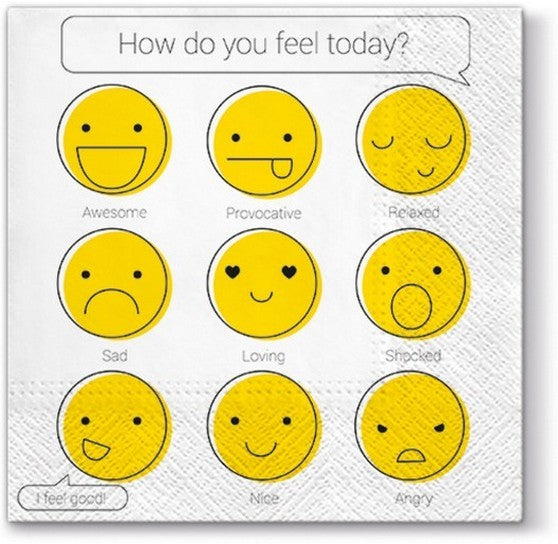 Wie fühlst du dich ? - How do you feel ? Smileys