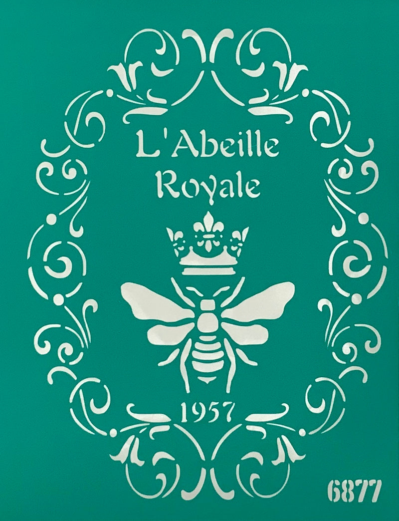 Schablone L Abeille Royale 20+15 cm