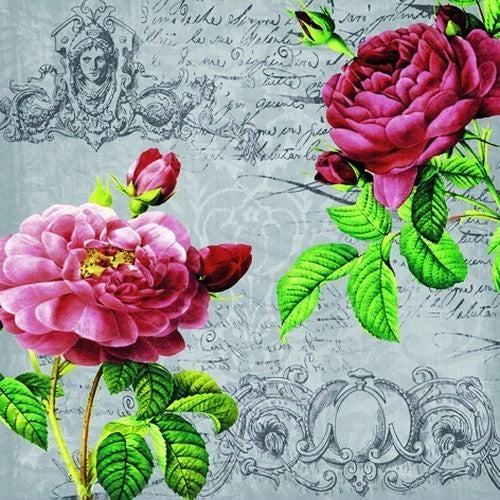 Roses in baroque style