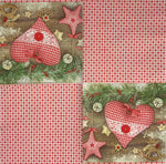 Red Christmas heart