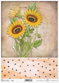 Sonnenblumen mit Schrift