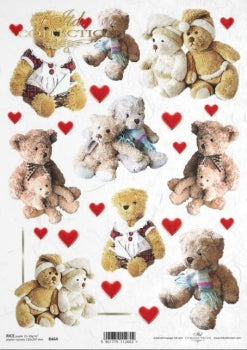 Teddybären in Love