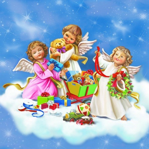 Angel with Toys