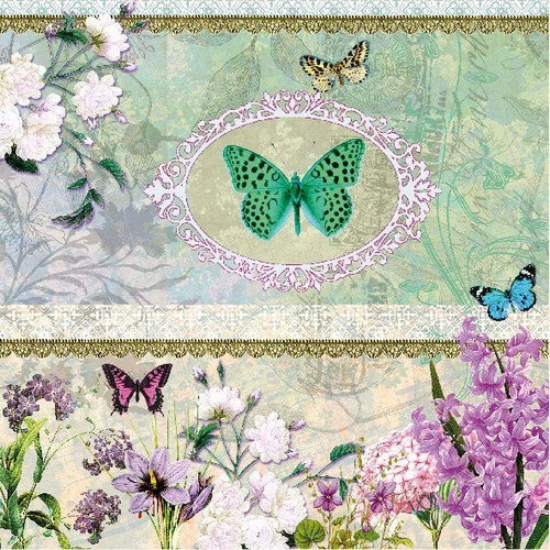 Butterfly Medaillon - Schmetterlinge bringen Frühlingsgefühle