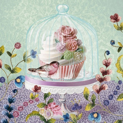 Cupcake in Glass Bell - Cupcake in Glasglocke
