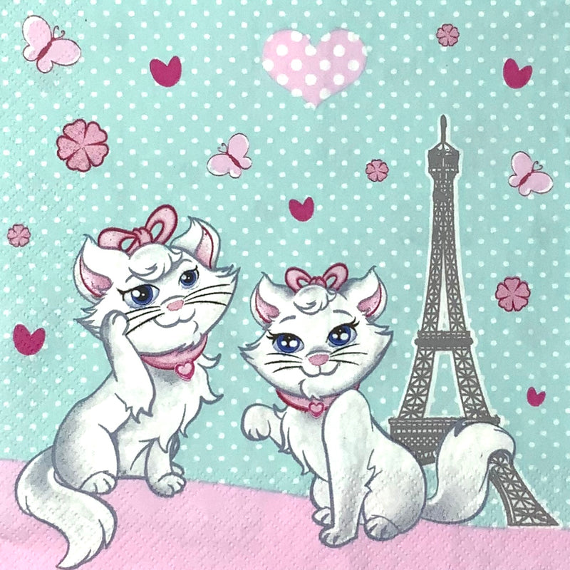 Chic kitties in Paris