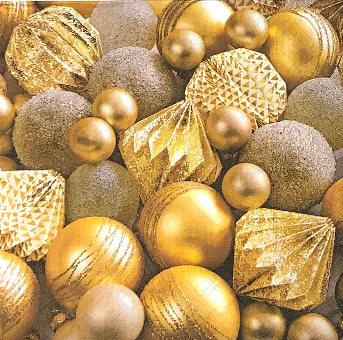 Shiny Gold Baubles