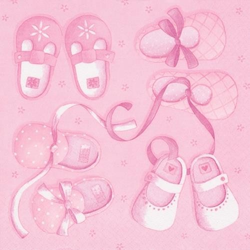 Kleine Schuhe Rosa