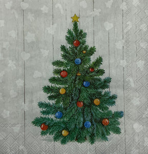 Decorated Christmas tree