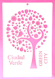 Plantilla árbol 30+20 cm