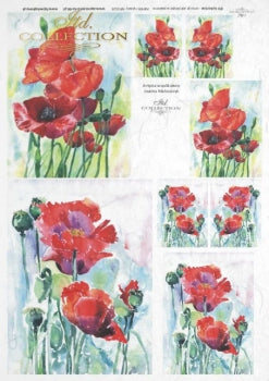 Mohnblumen von Artist Joanna Maloszczyk