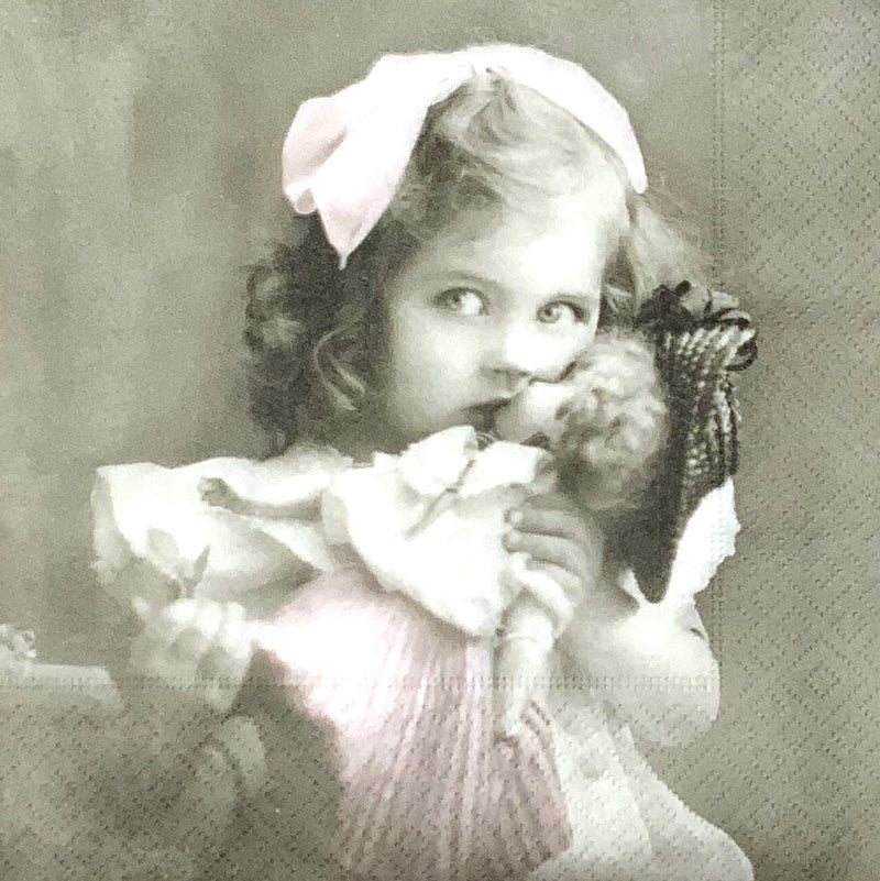Girl with doll