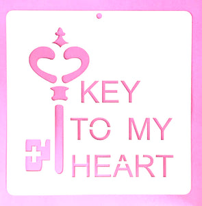 Stencil key 20+20 cm