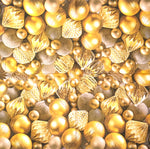 Shiny Gold Baubles - Goldene Weihnachtskugeln