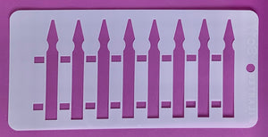 Stencil fence