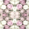 Diseño de dicho vintage Mar de rosas