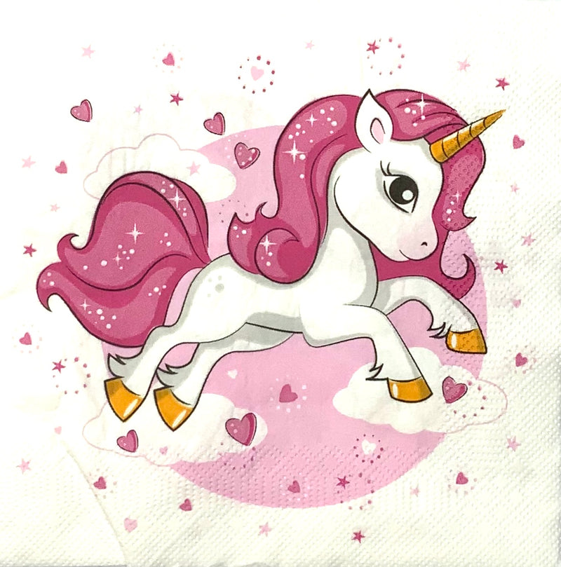 Pinkes Herz Einhorn - Pink Heart Unicorn